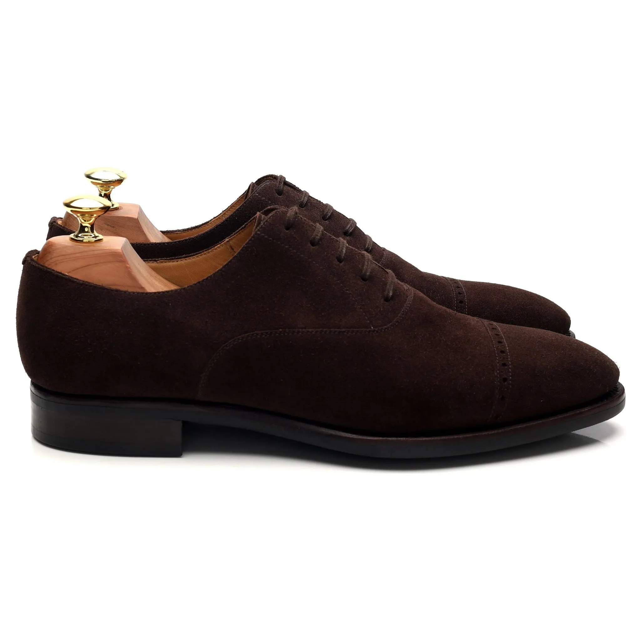 '113 Artista' Brown Suede Oxford UK 8