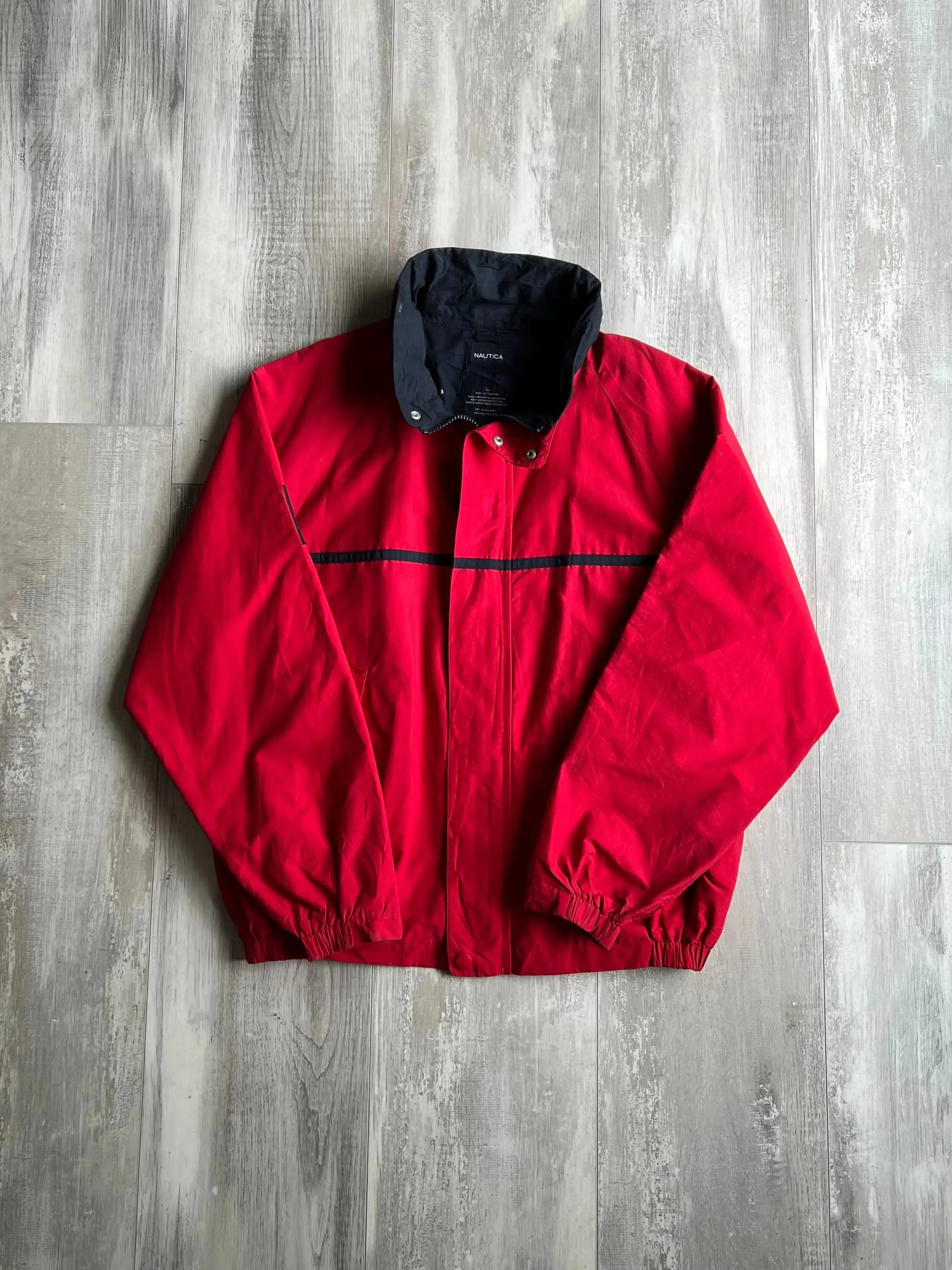 1990’s Nautica NS-86 Hooded Jacket - L