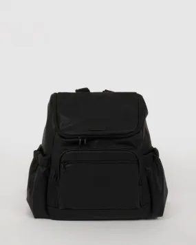 Black  Baby Bag Backpack