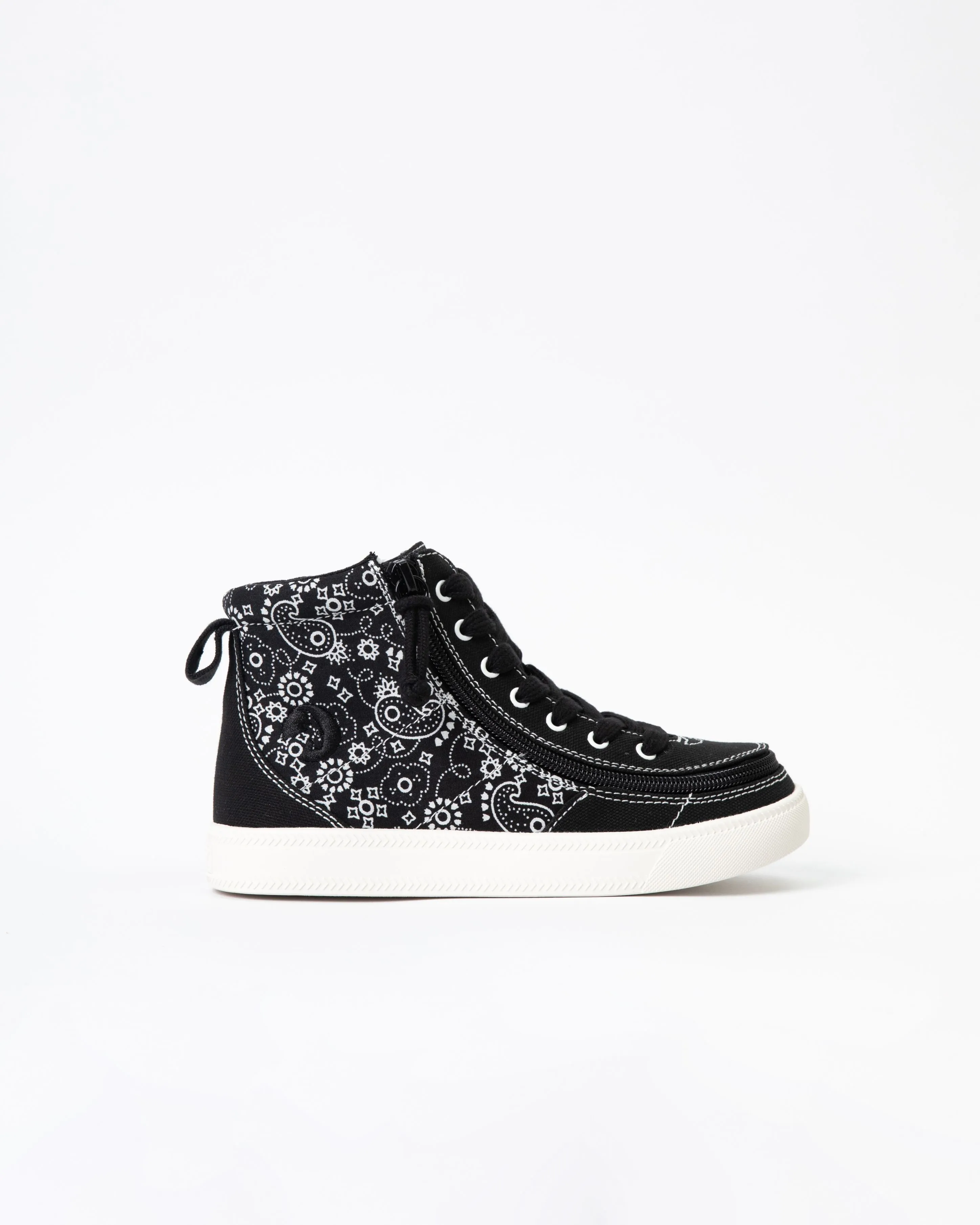 Classic High Top (Womens) - Black Paisley