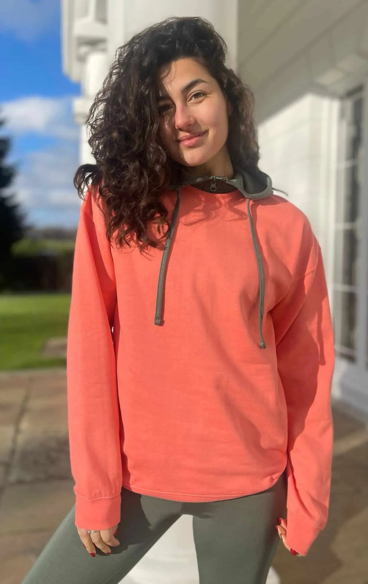 Coral Lightweight Sweatshirt - Janes Stall