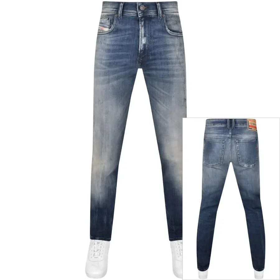 Diesel 1979 Sleenker Skinny Jeans Mid Wash Blue