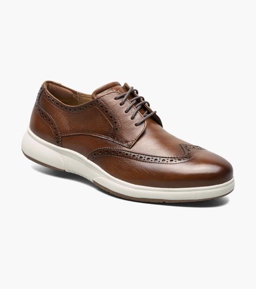 Flair Work Steel Toe Wingtip Oxford