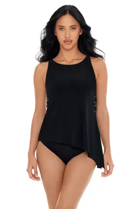 Gabriella High Neck Tankini Top