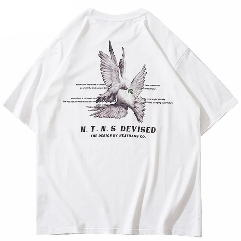 HTNS HEATHANSN Peace Dove T-Shirt