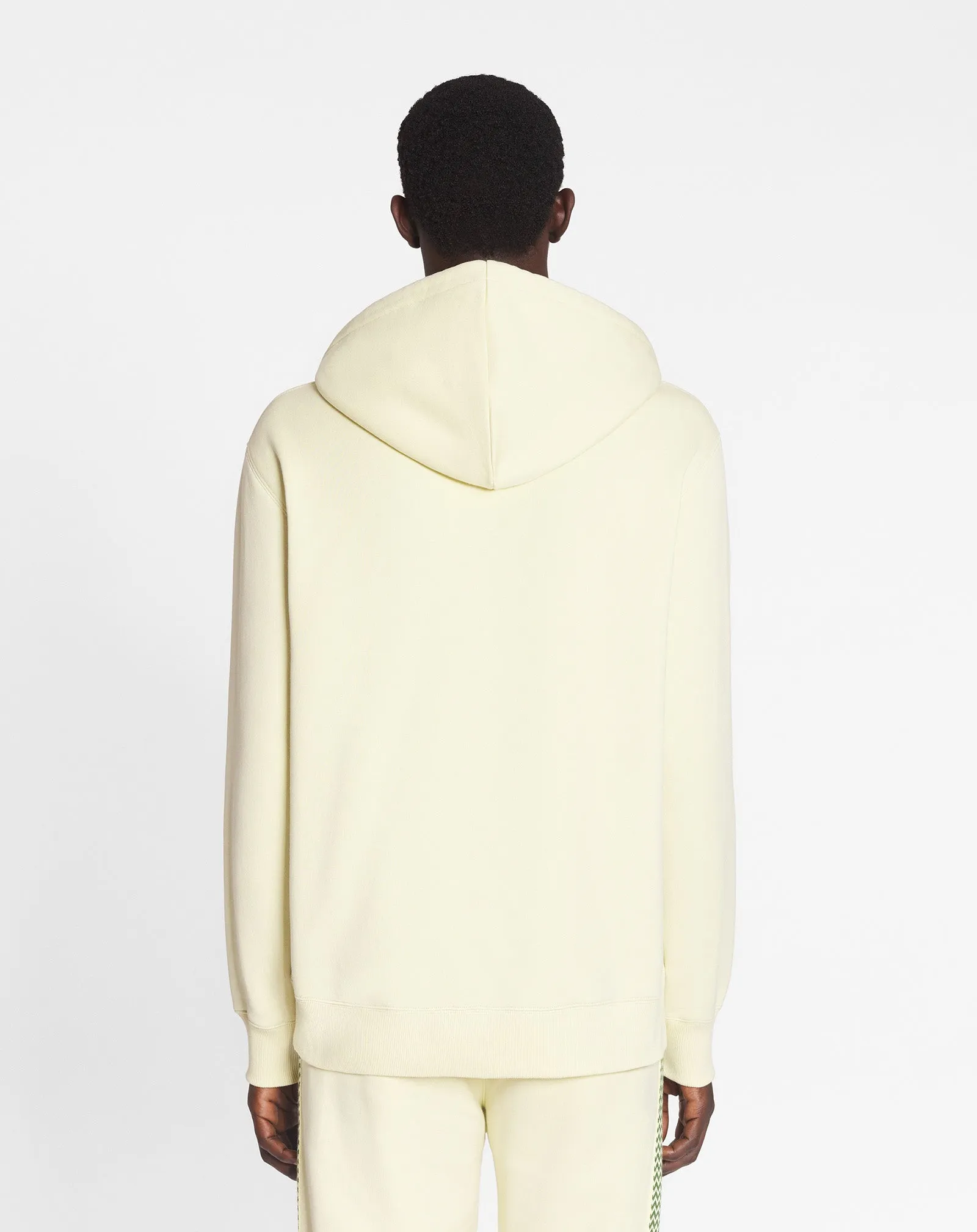 LANVIN CURB LACE LOOSE-FIT HOODIE