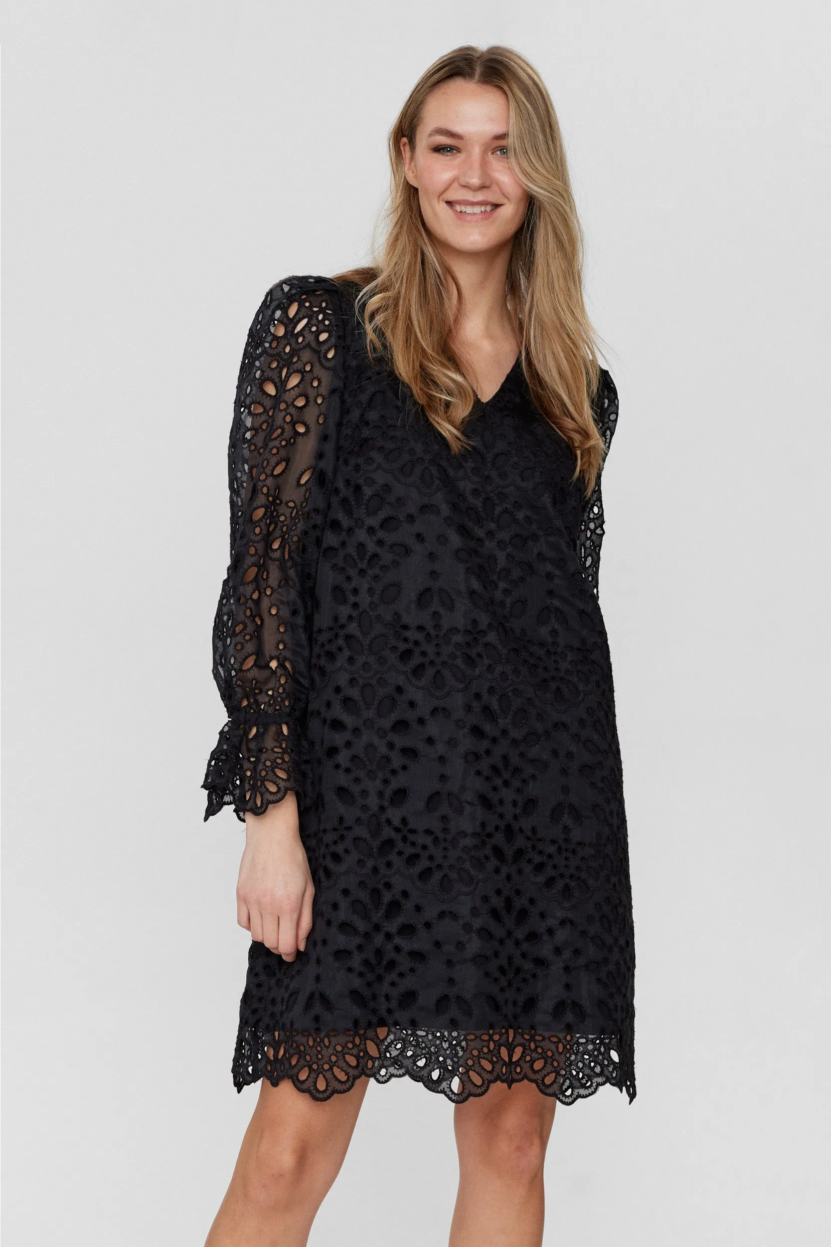 Nümph Nueliza Dress in Caviar Black