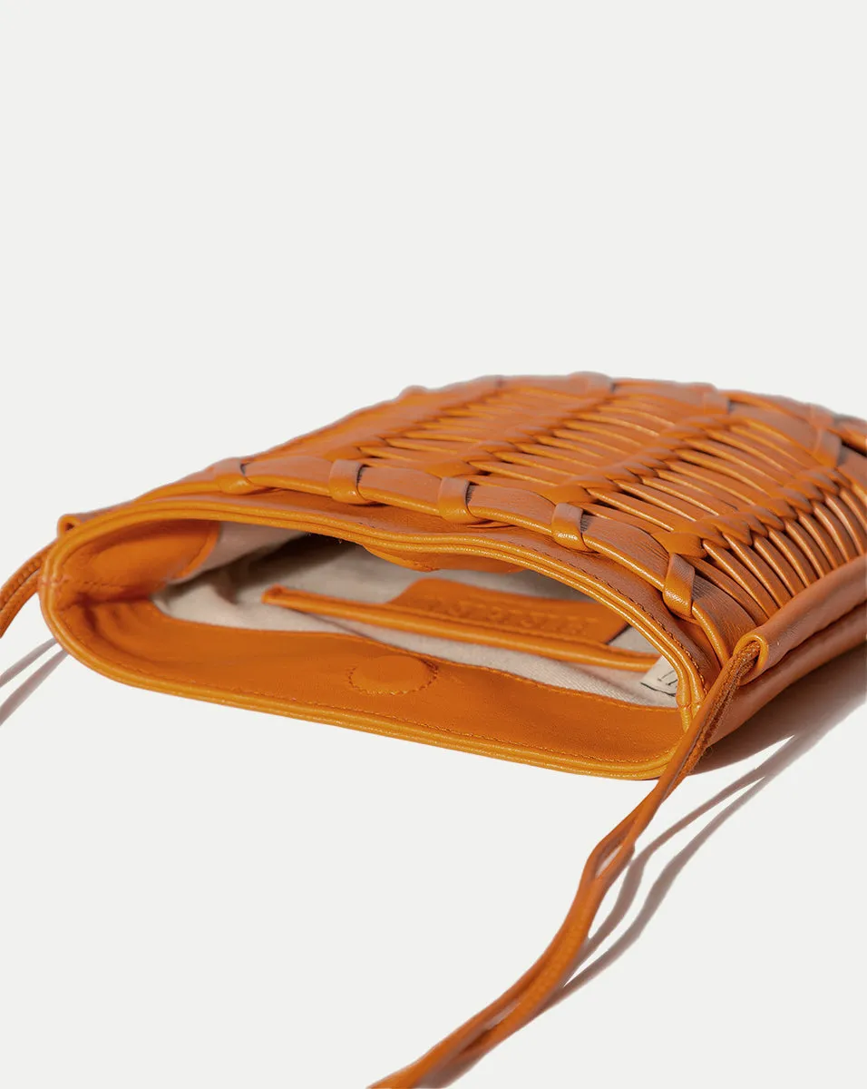 Orange Trena Crossbody Bag