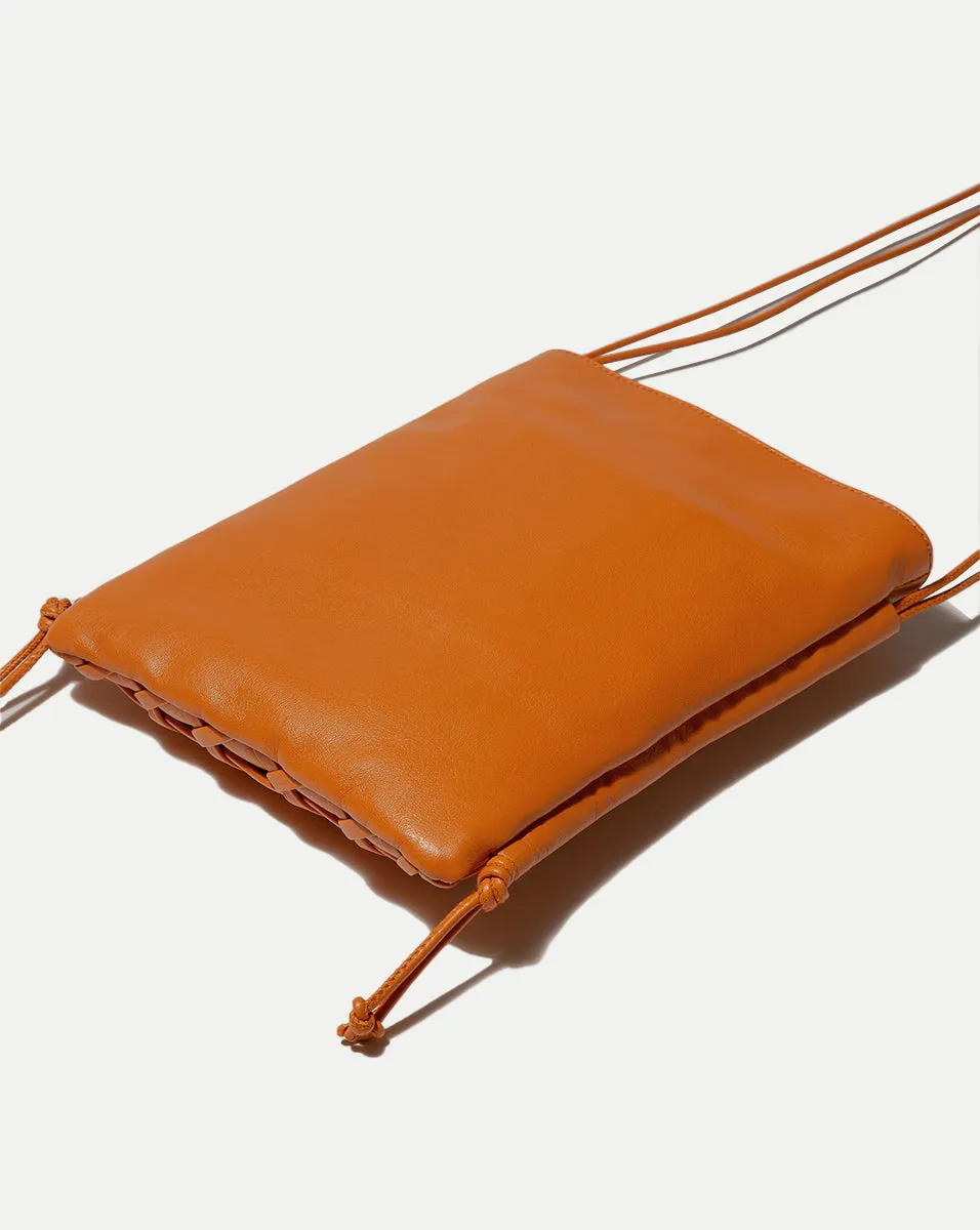Orange Trena Crossbody Bag