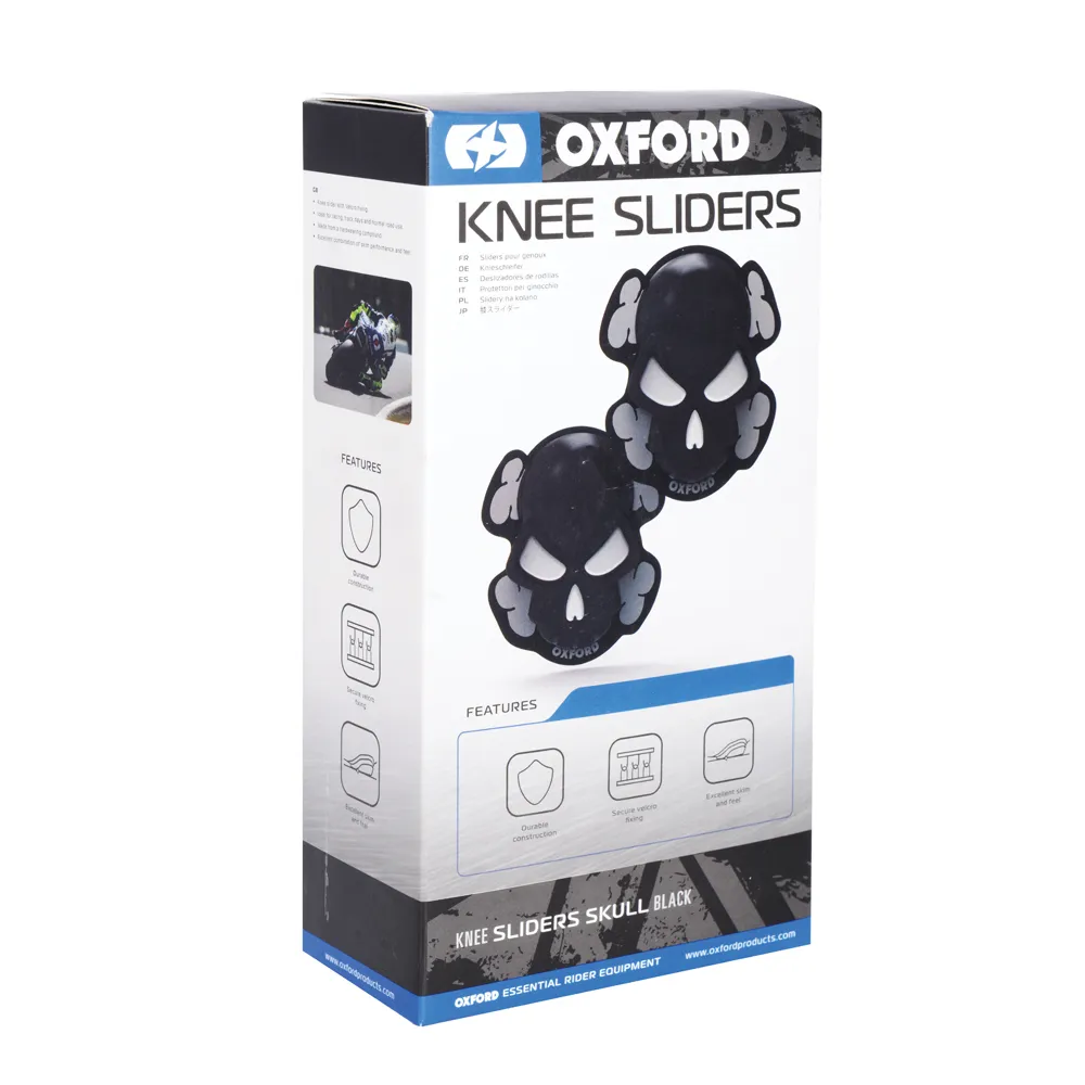Oxford Skull Knee Sliders