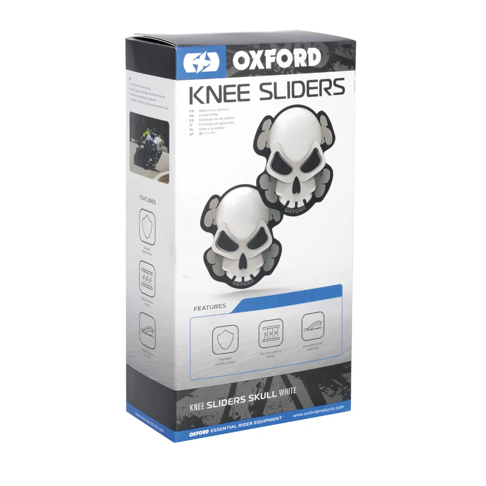 Oxford Skull Knee Sliders