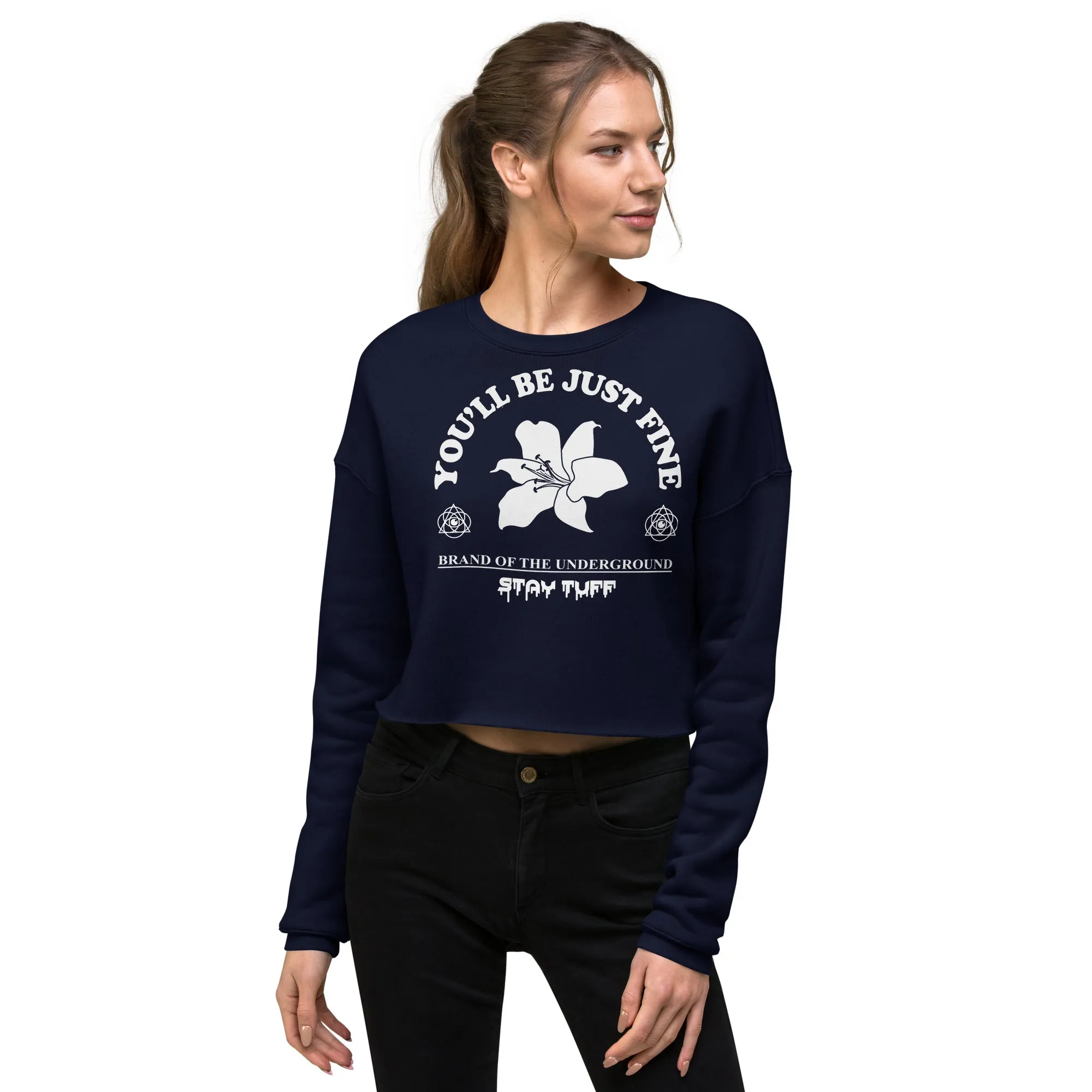PINK CLOUD SUMMER (Crop Sweatshirt)