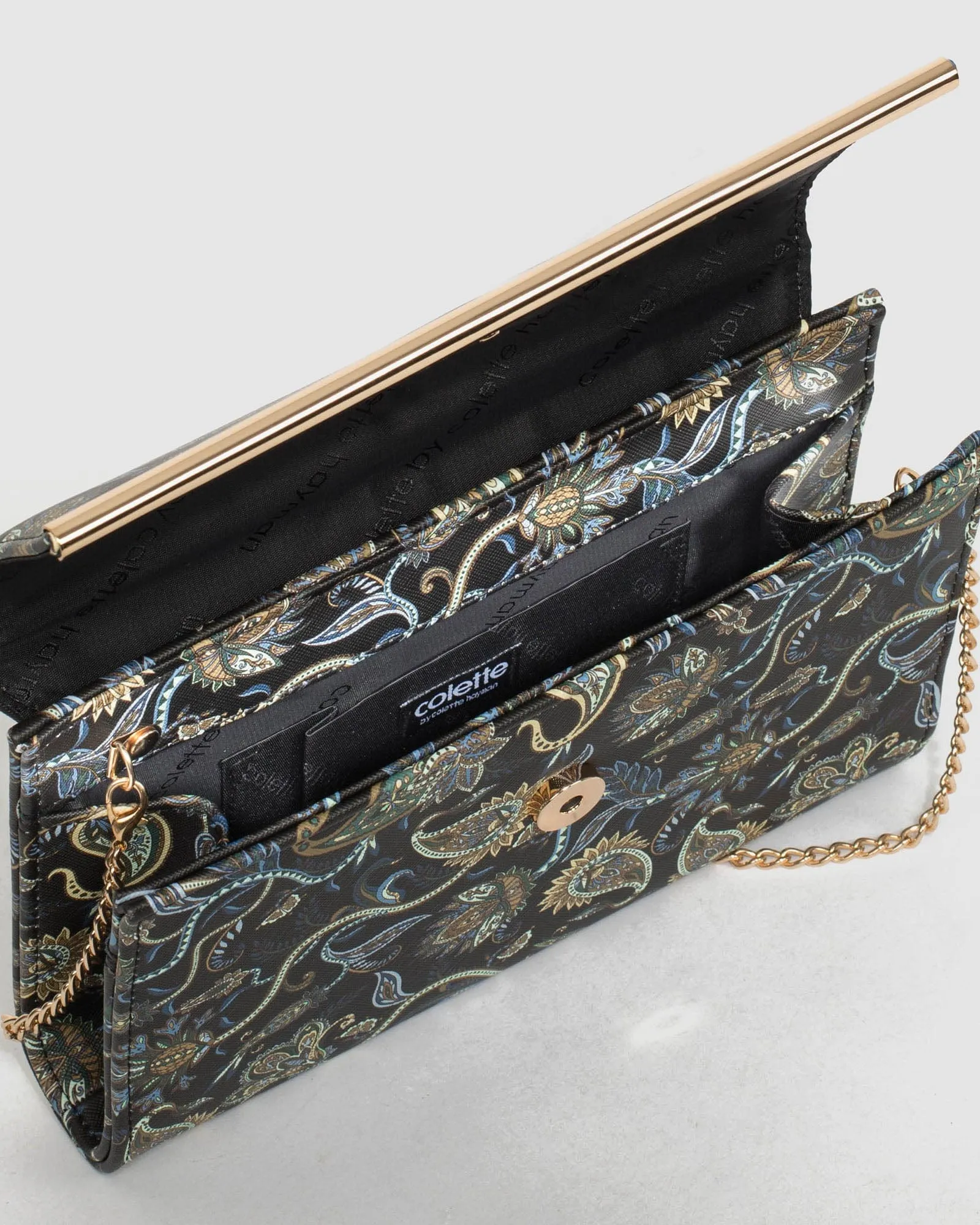 Print Harriet Clutch Bag