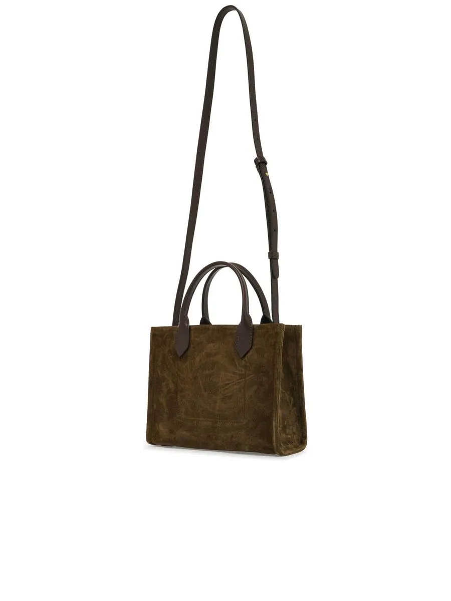 Suede Barmy Tote Bag