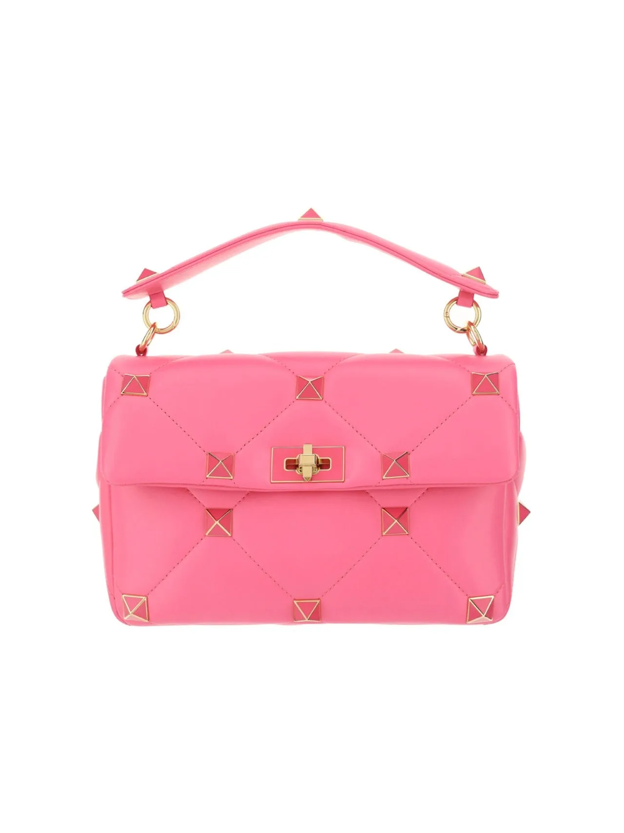 Valentino Garavani Roman Stud Quilted Shoulder Bag