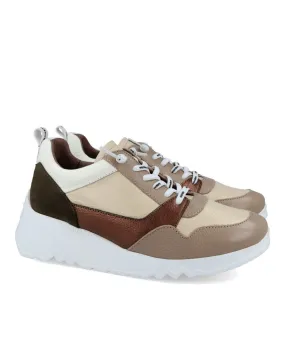 Wonders Suki E-6730 Casual wedge sneaker
