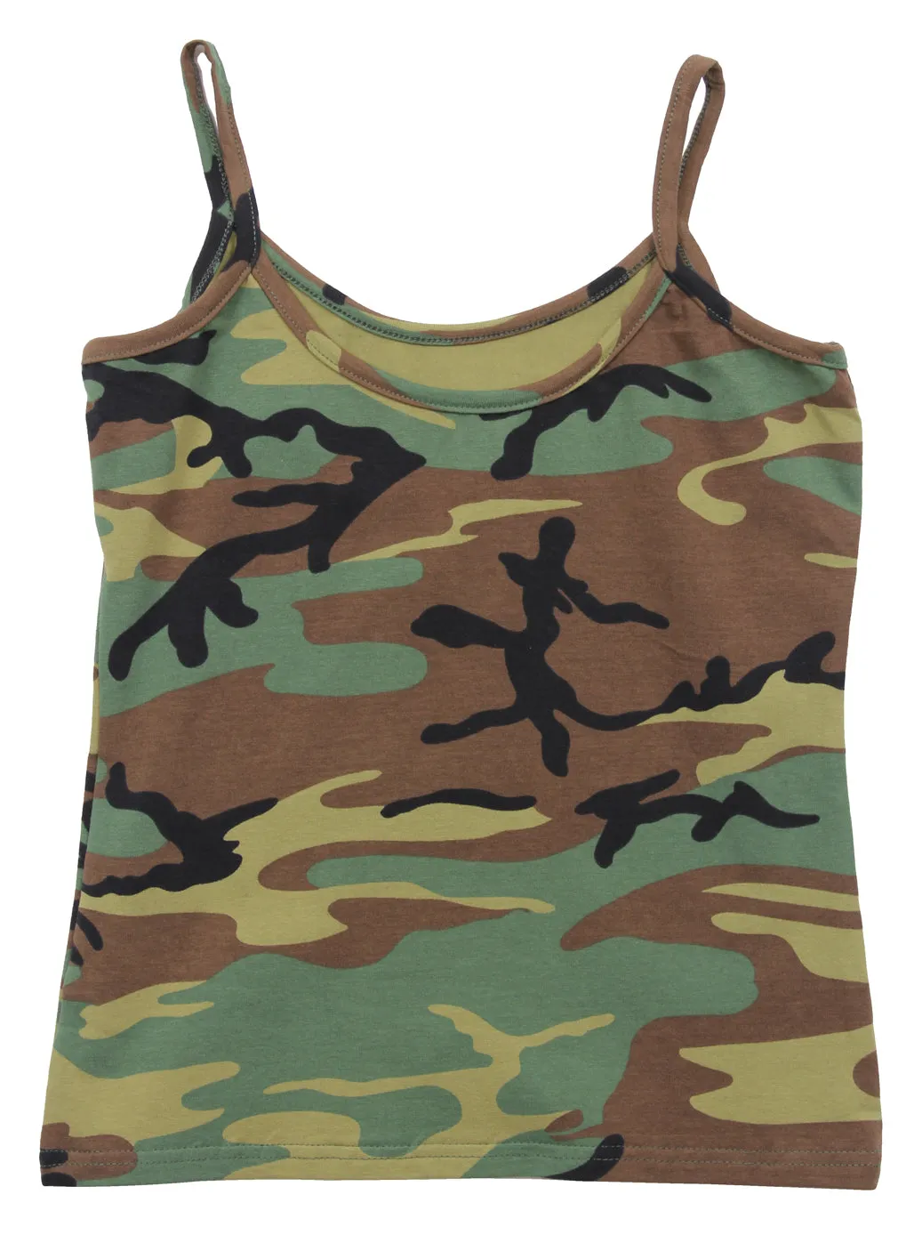 Woodland Camo Booty Camp Booty Shorts & Tank Top